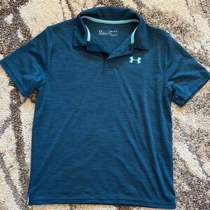 Under Armour Men's Blue Polo Shirt